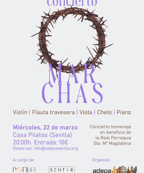 cartel concierto marchas pm ss