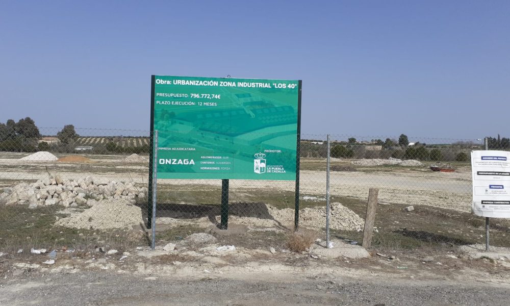 obras poligono lapuebla