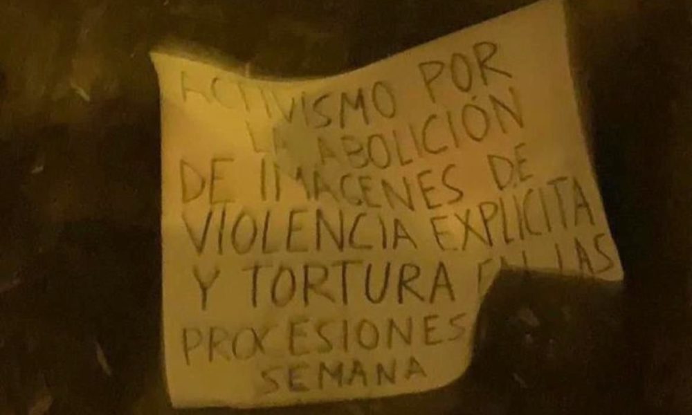 pancarta semana santa