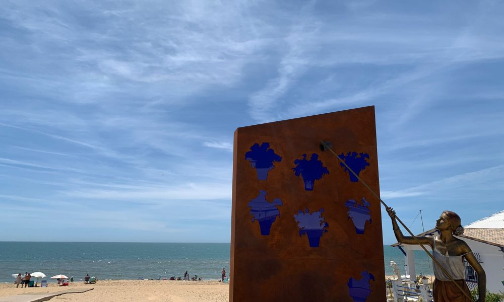 Antilla monumento playa