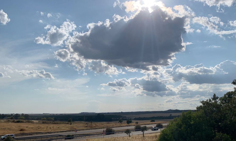 carretera nubes