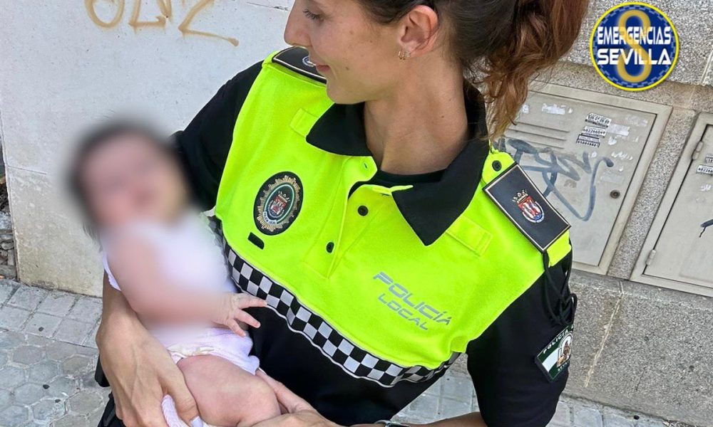 policia bebe