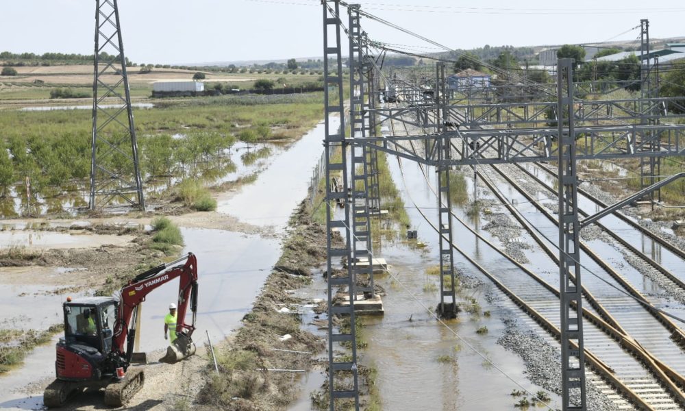 Renfe tren obras