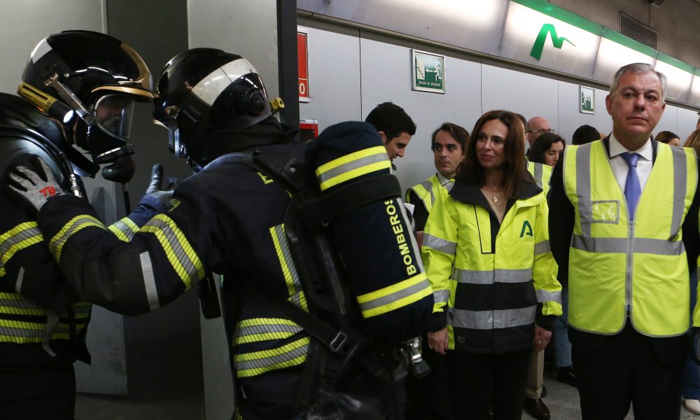 Simulacro Metro Sevilla