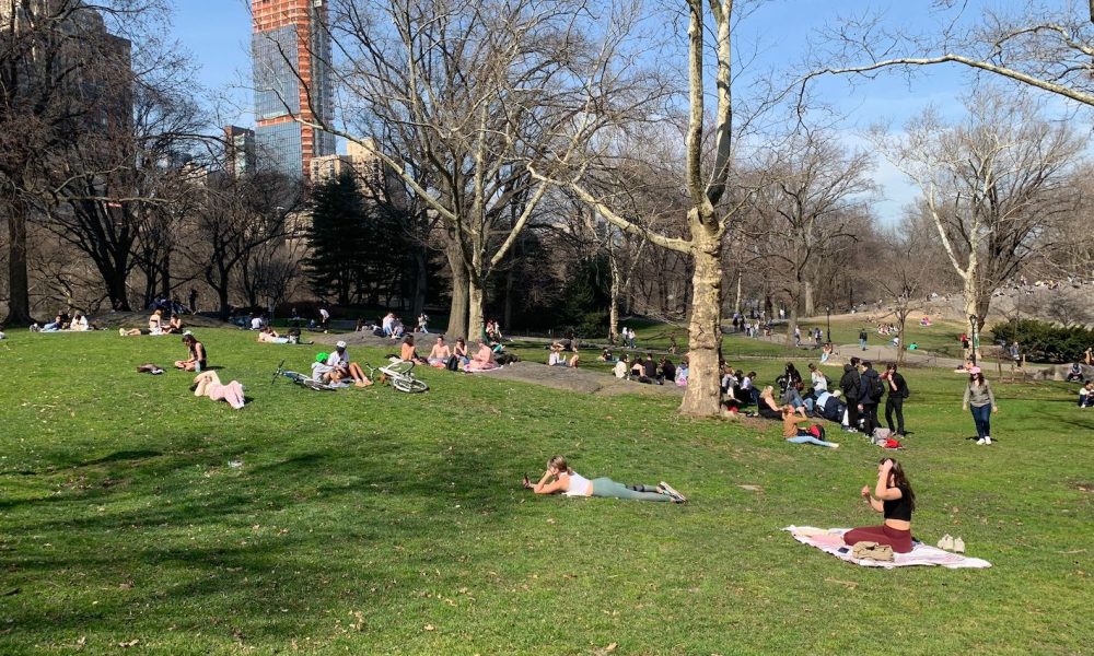 Central Park gente