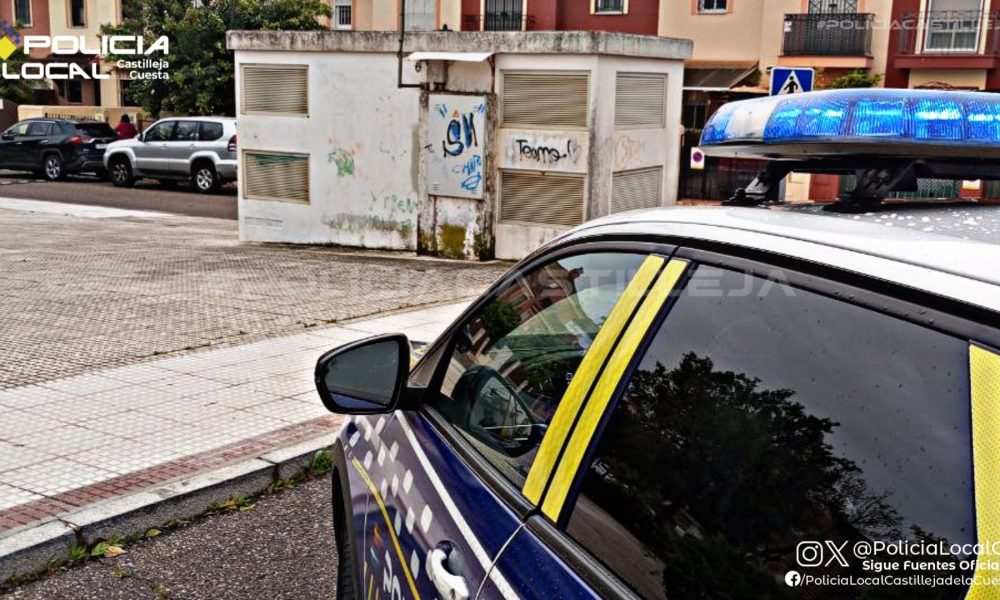 Policia castilleja luz