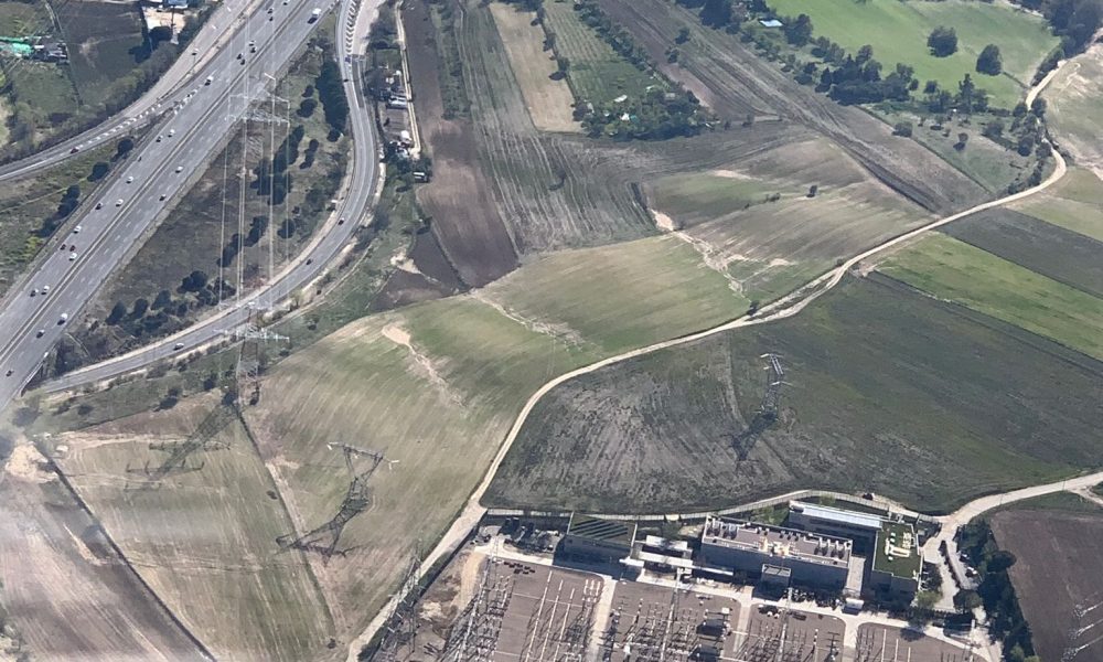 Vista aerea tierra