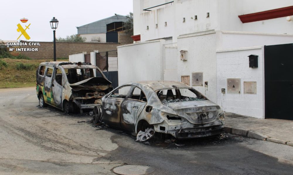 Coches incendio