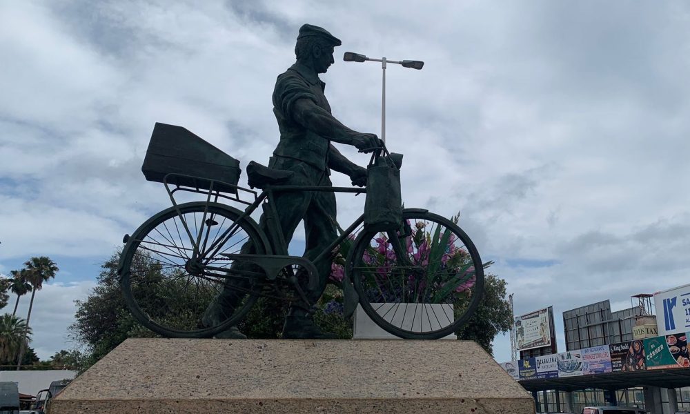 Bicicleta monumento la linea