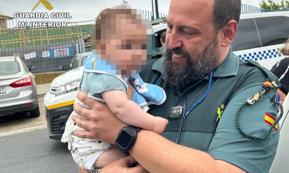 guardia civil bebe