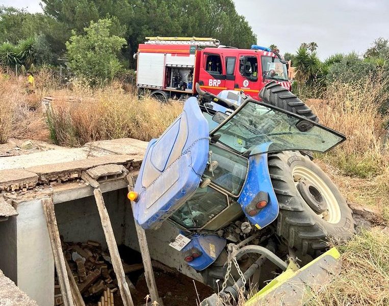 rescate tractor