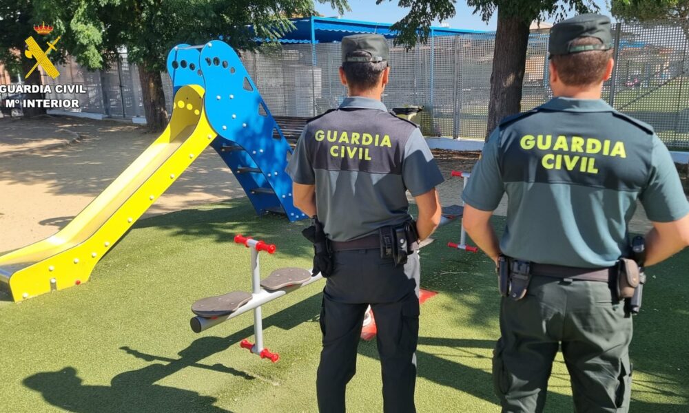 Guardia Civil drogas parque