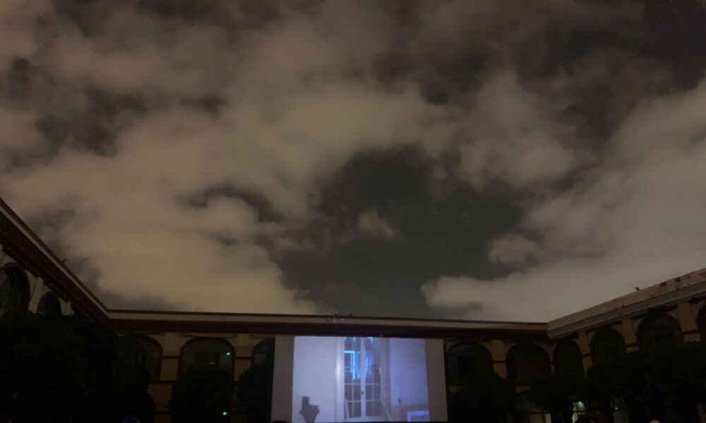 Nubes cine de verano