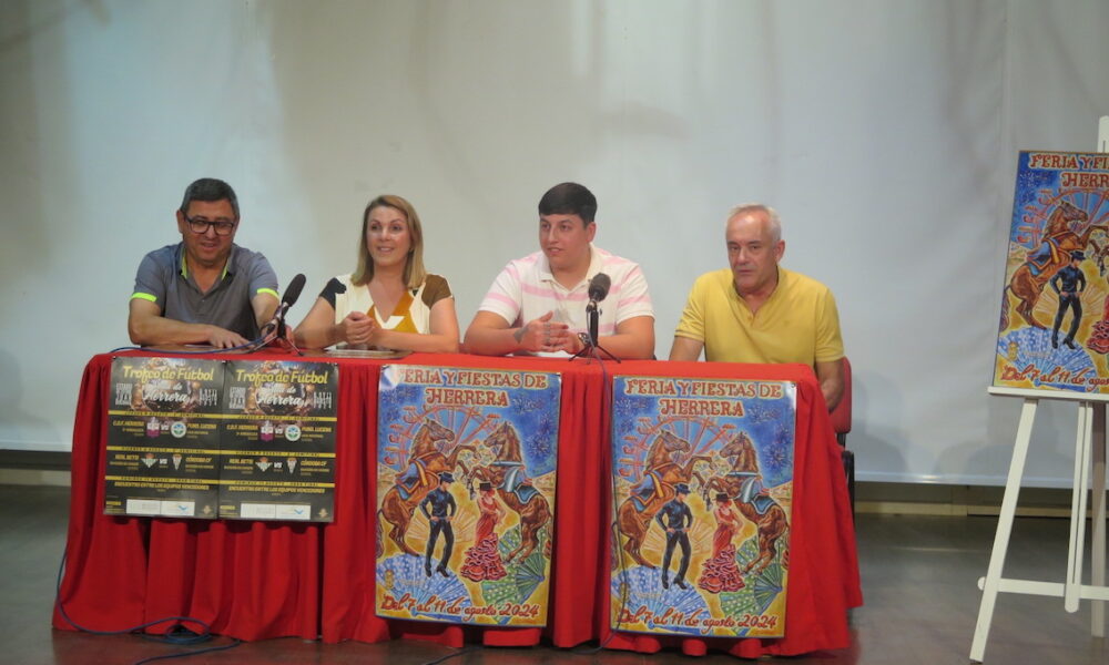 cartel fiestas herrera