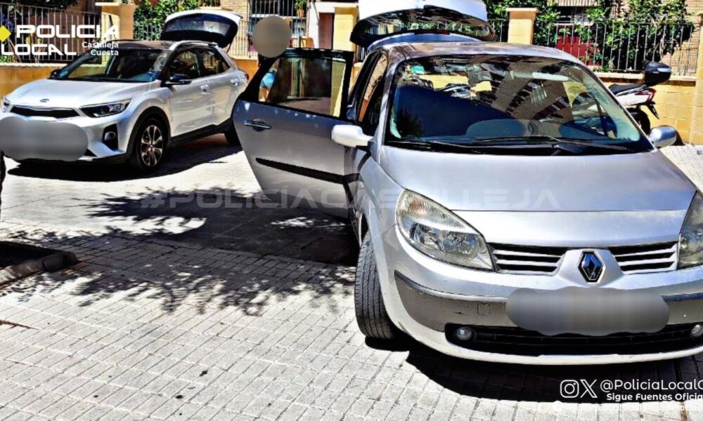 coches aparcados castilleja