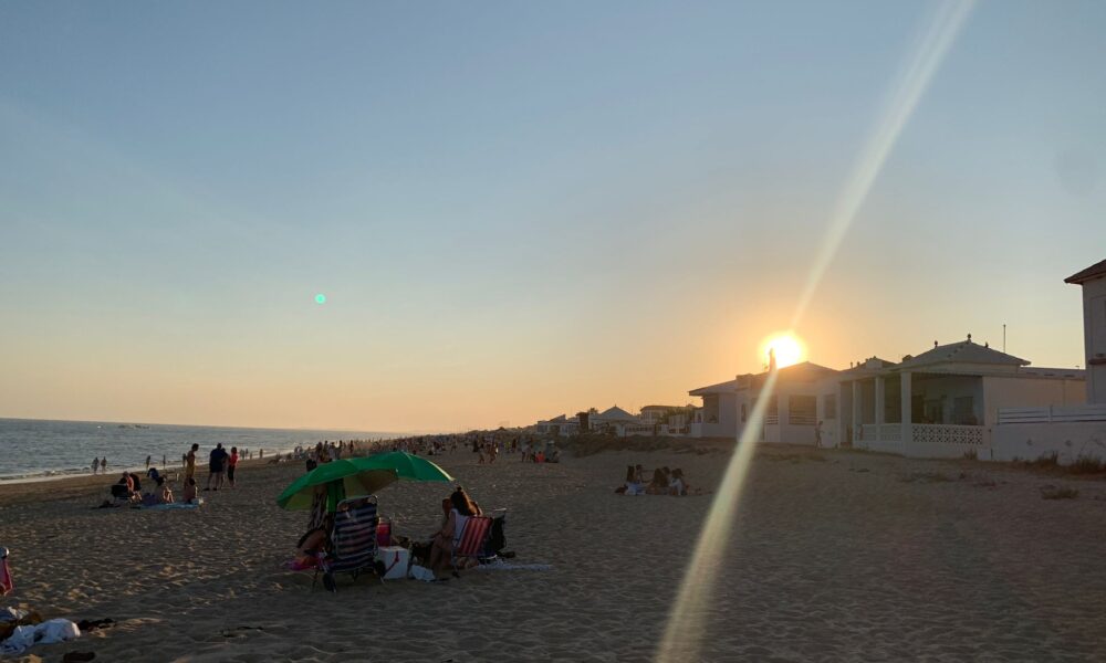 La antilla puesta sol