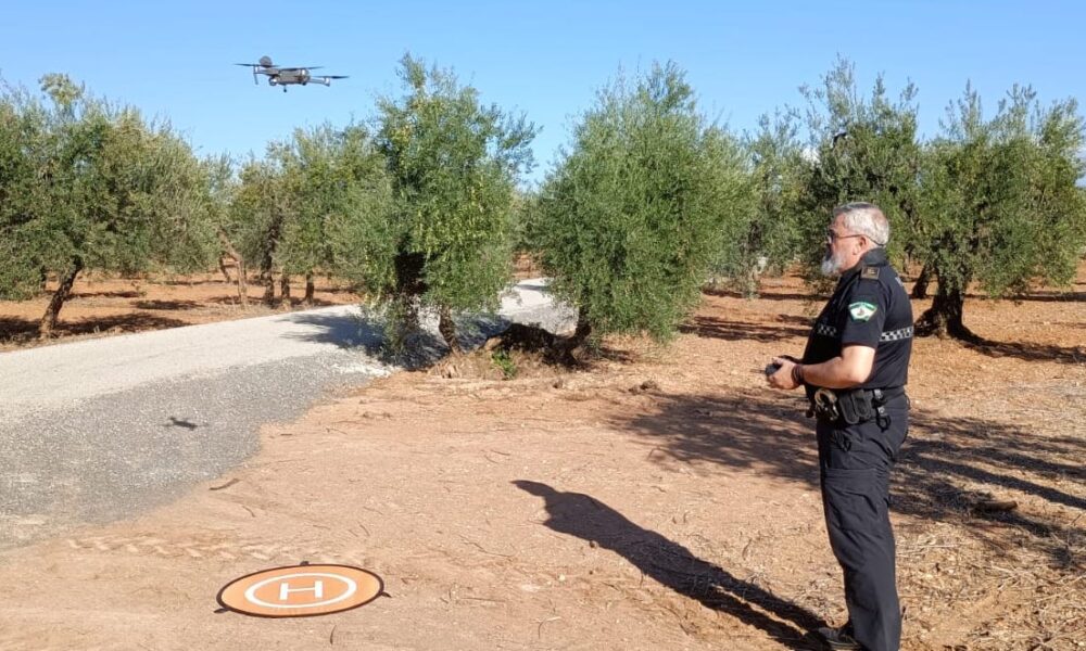 Policia Arahal drones