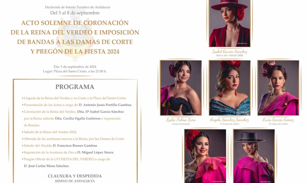 Reina fiestas arahal verdeo
