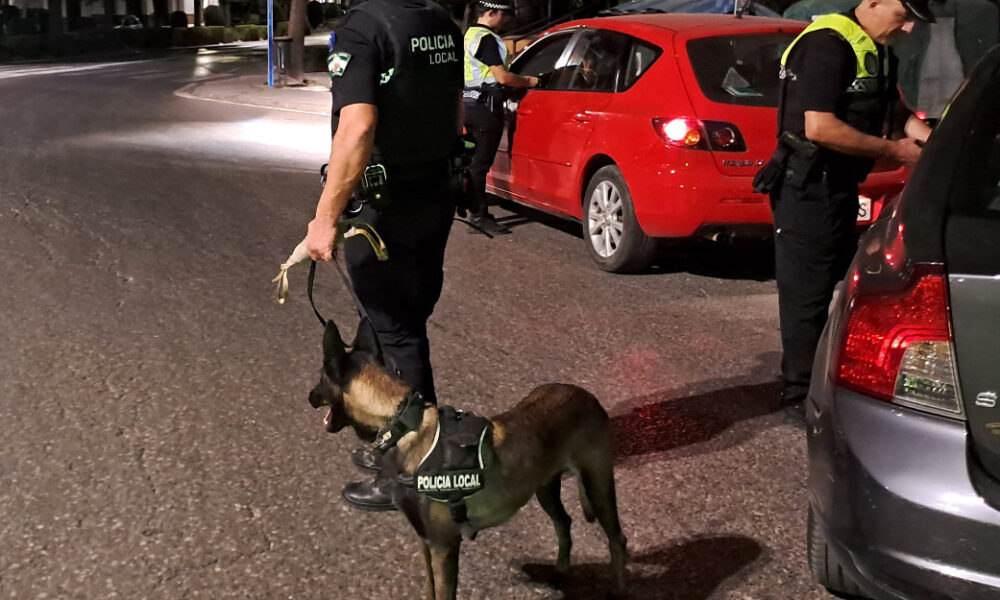 unidad canina carmona policia
