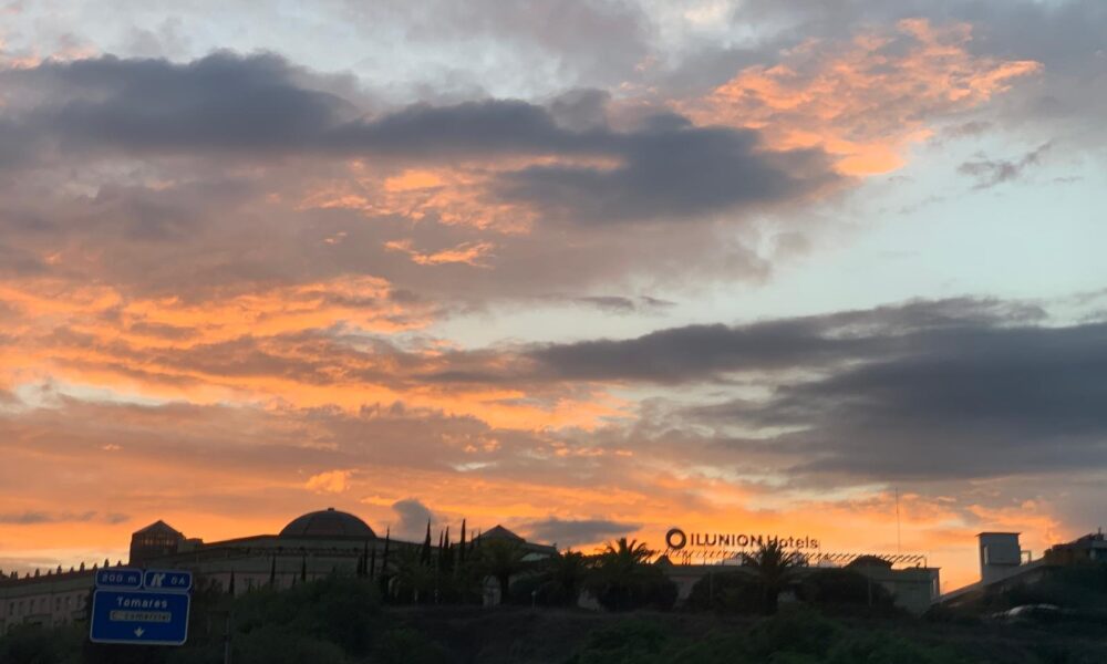 Atardecer nubes