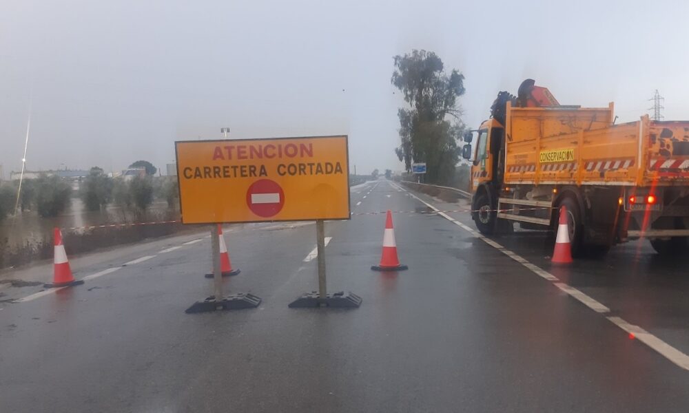 Carretera cortada