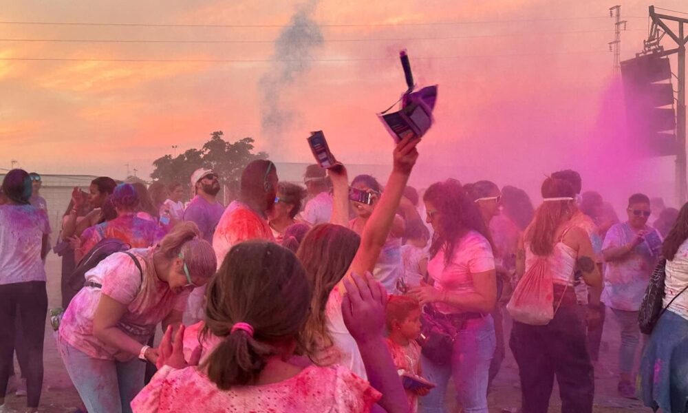 holi party Huevar