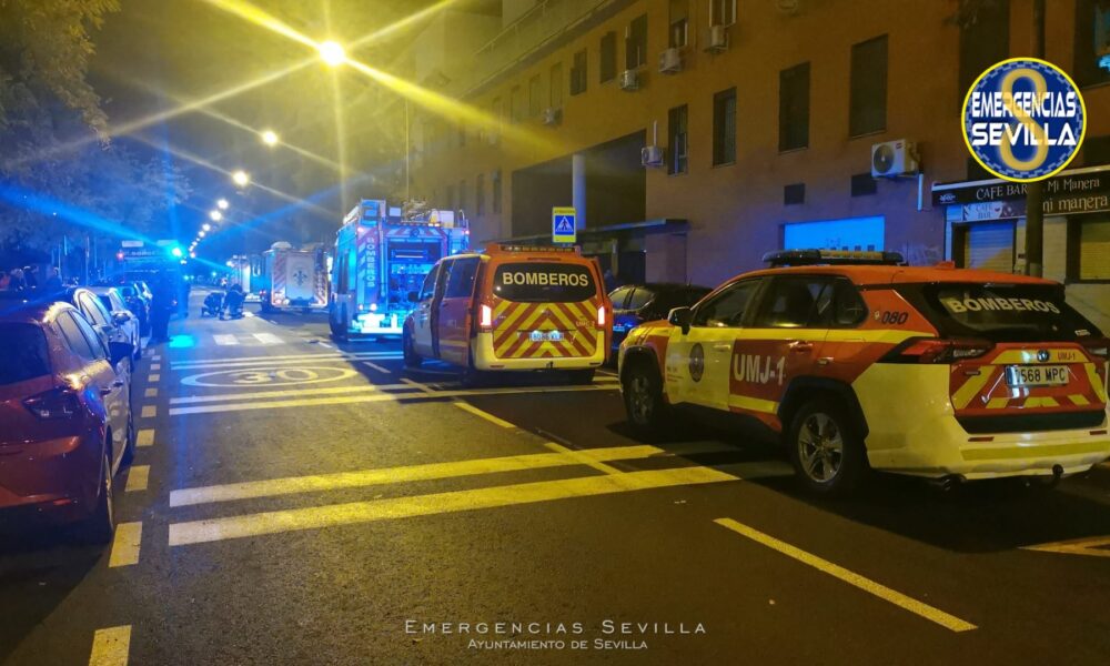 incendio bomberos sevilla