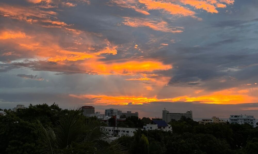 Amanecer en Santo Domingo