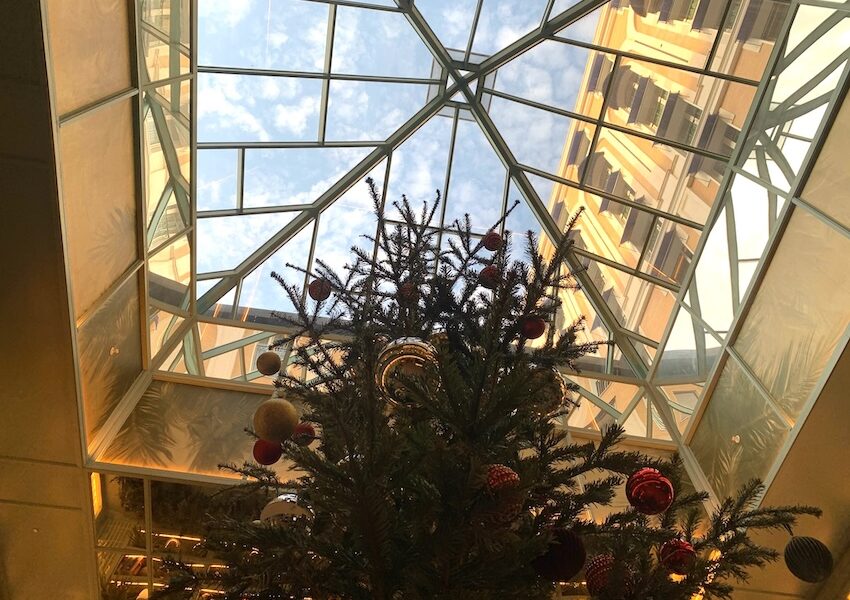 Arbol Navidad hotel