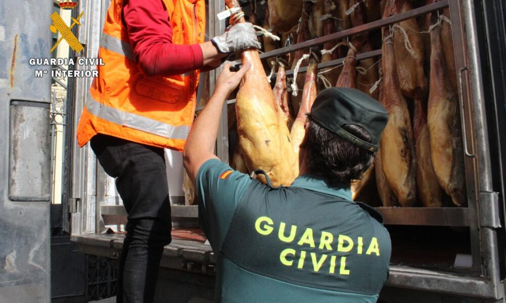 Jamones guardia civil