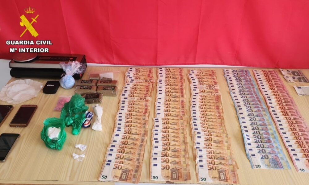 droga dinero guardia civil