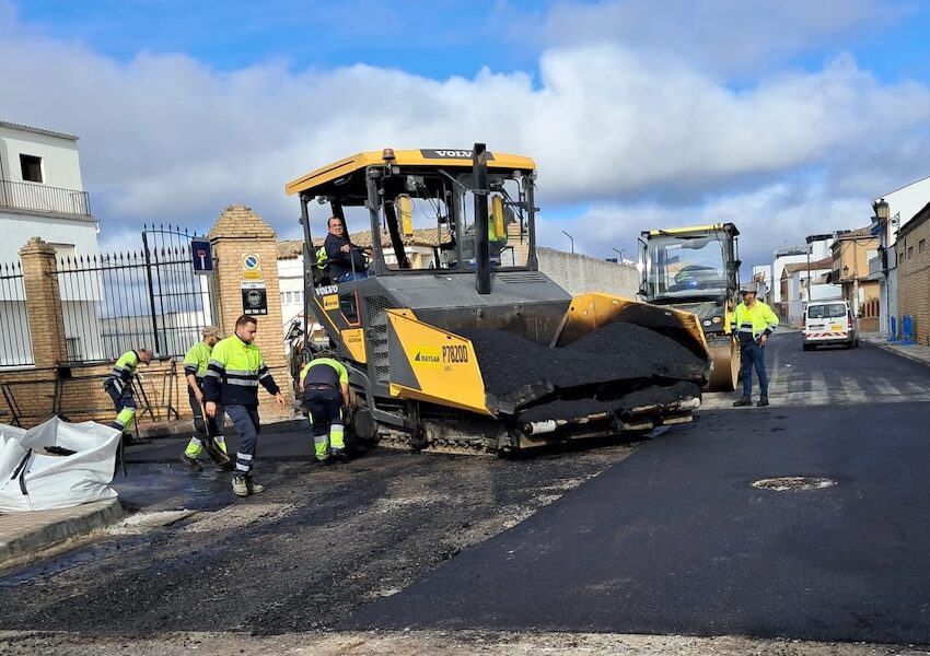 asfalto obras Herrera