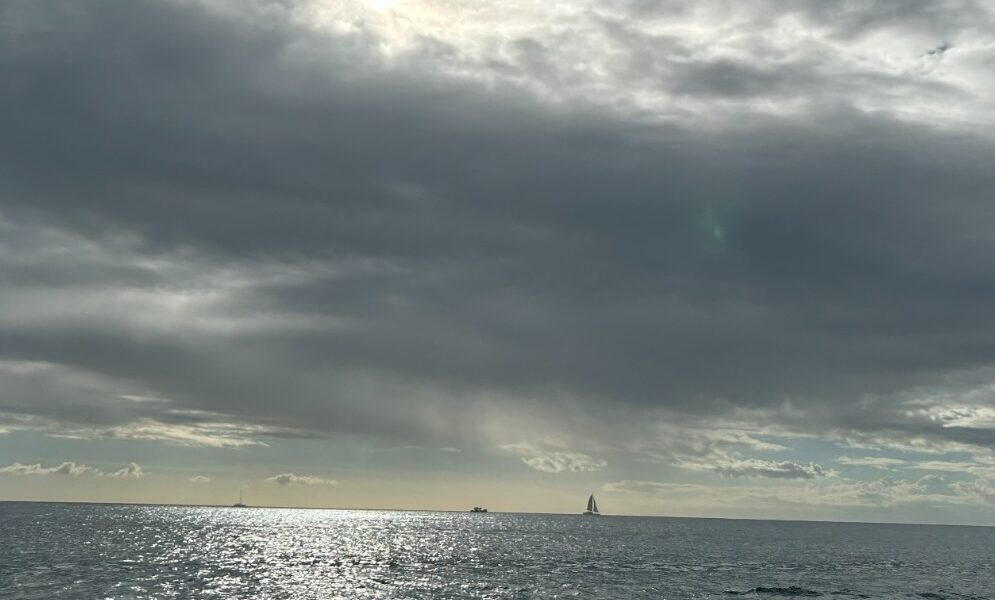 Mar atardecer