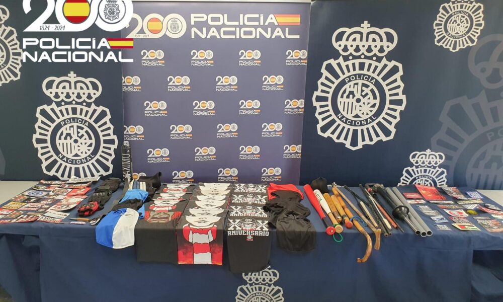 Policia material intervenido