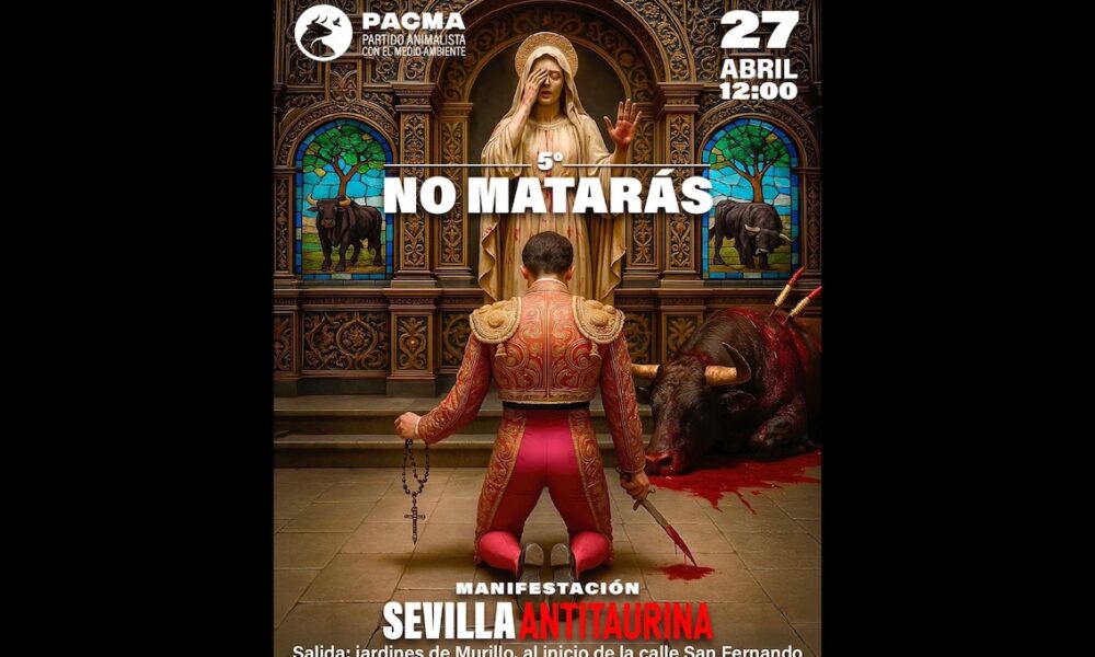 Pacma cartel antitaurino