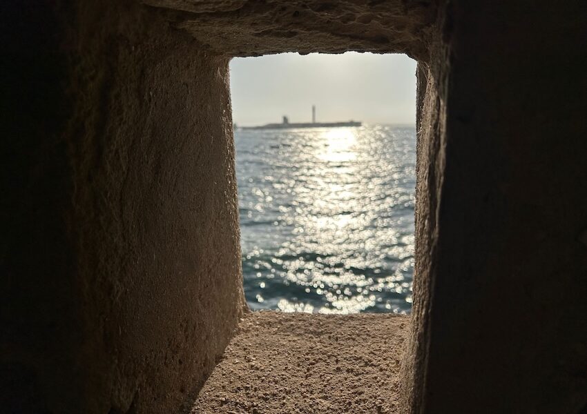 Puesta de sol mar Cadiz