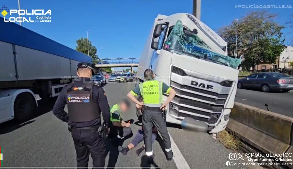 accidente camion sevilla