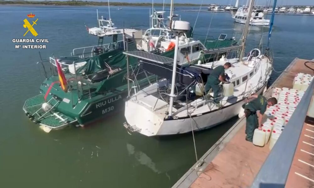 Barco narcotrafico velero