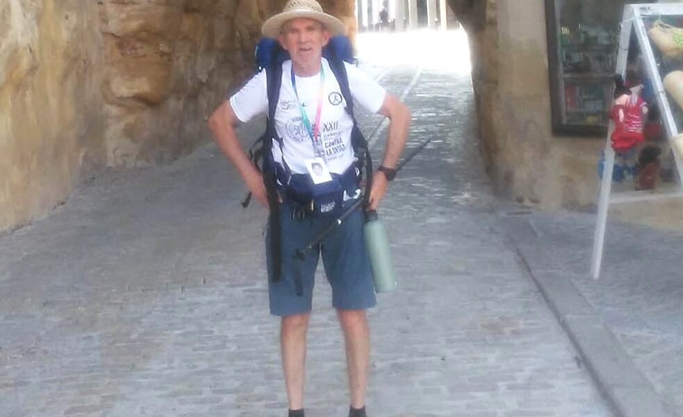Jose Giraldez Estepa camino de santiago