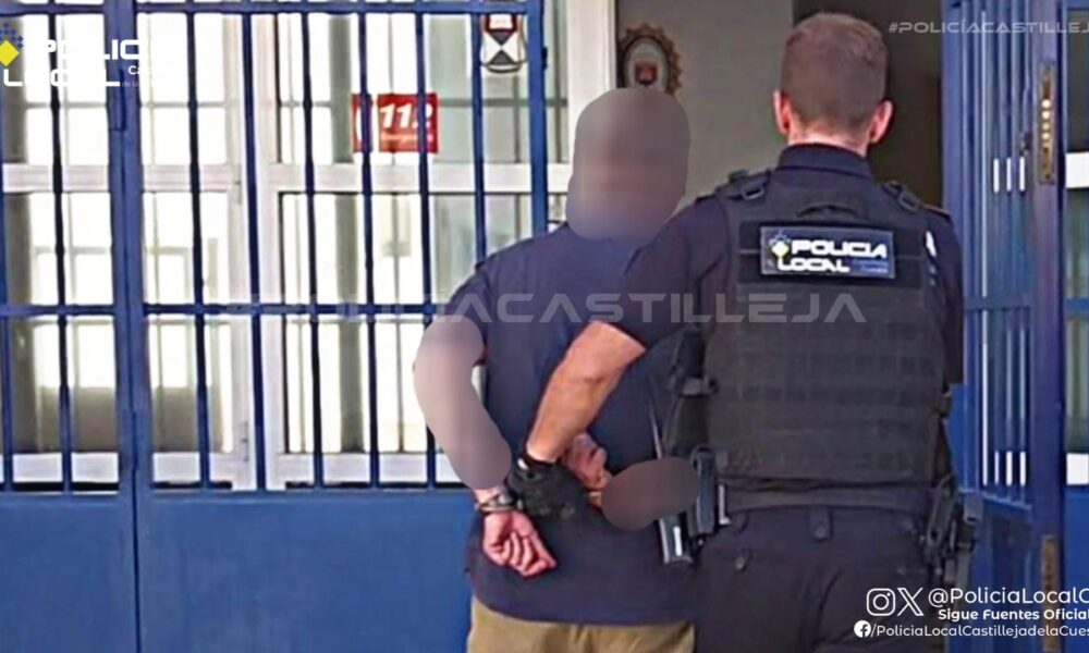 Policia Castilleja detenido
