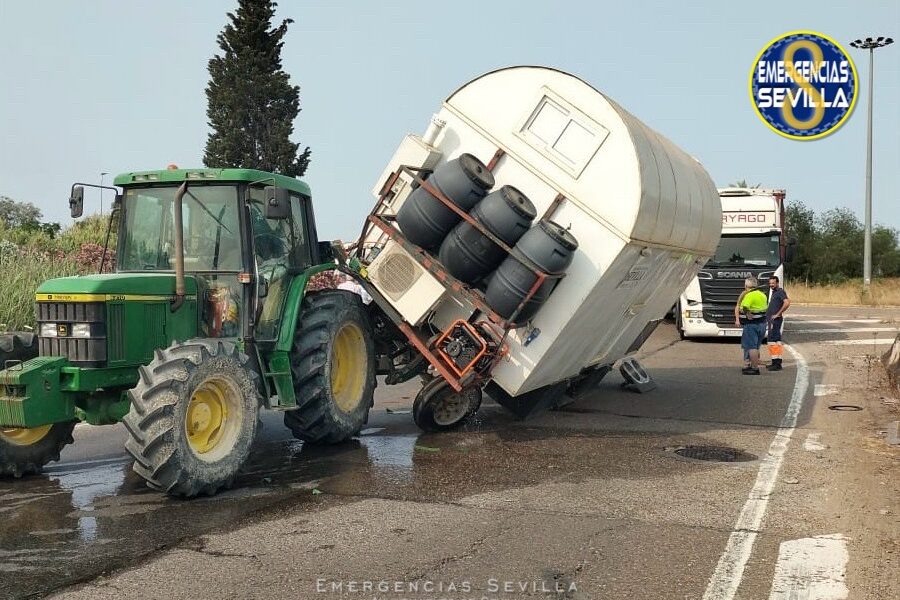 Vuelco carreta