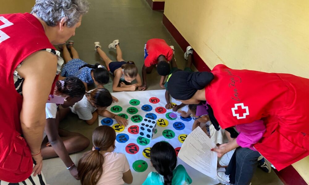 Campamento cruz roja