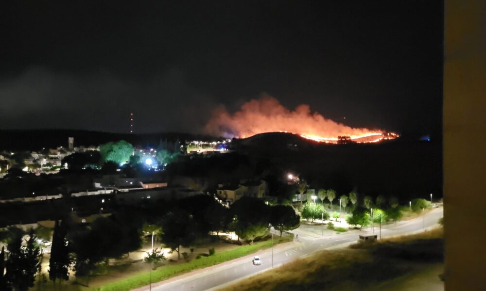 Incendio camas