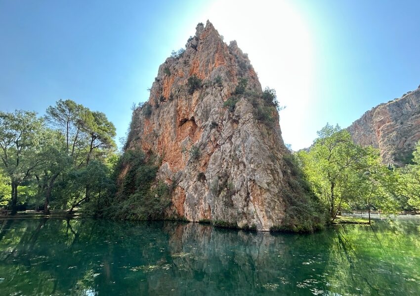 Monasterio de Piedra lago