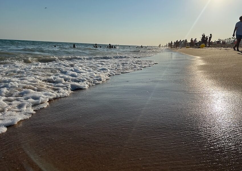 Playa bajamar olas