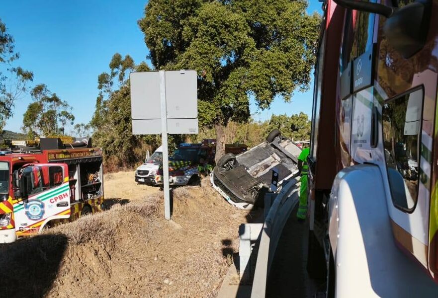 Accidente sierra Huelva