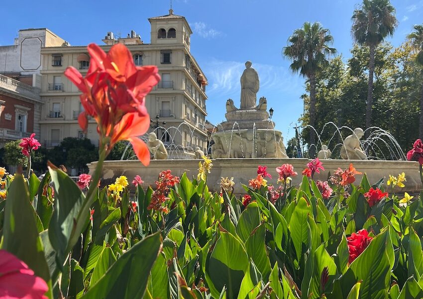 Puerta Jerez flores