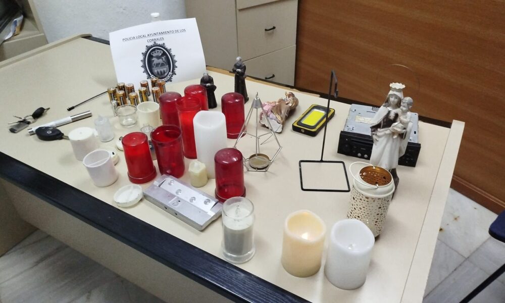 robo cementerio los corrales