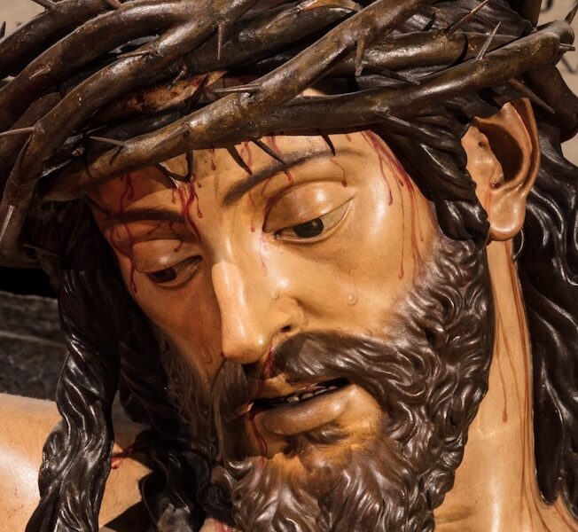 Pacheco cristo policromado