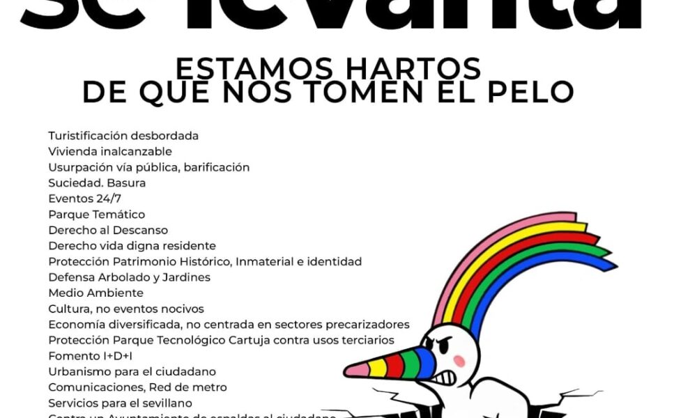 Protesta Sevilla se levanta